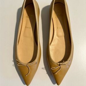 Christian Louboutin Beige Flats Size 9